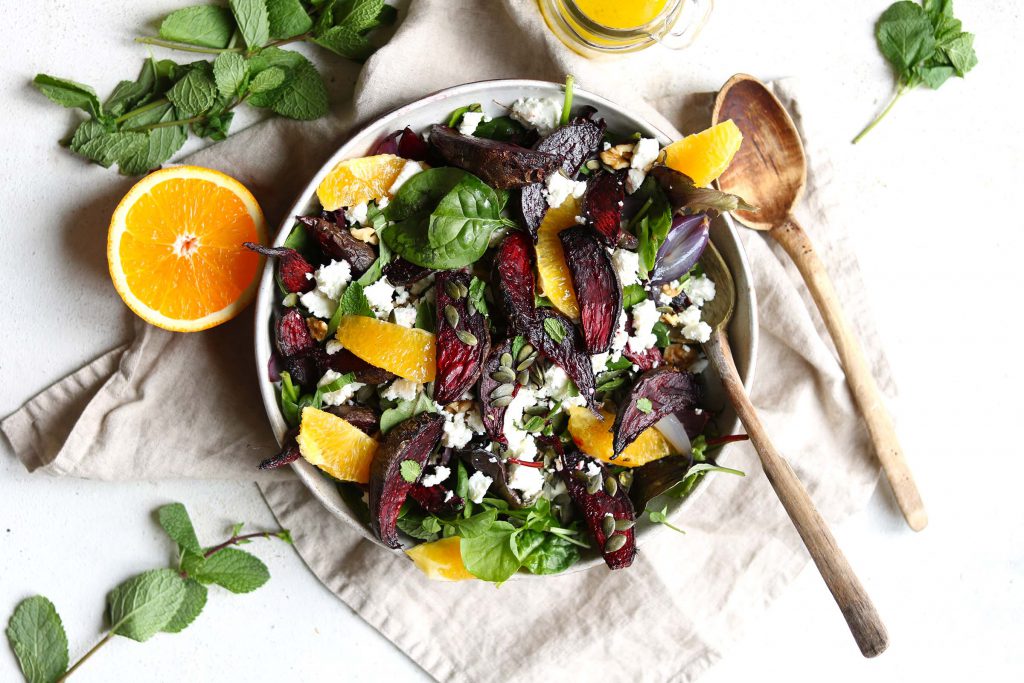 Recipe: Kabocha and Acorn Squash Salad with Pumpkin Seed Oil and Seeds