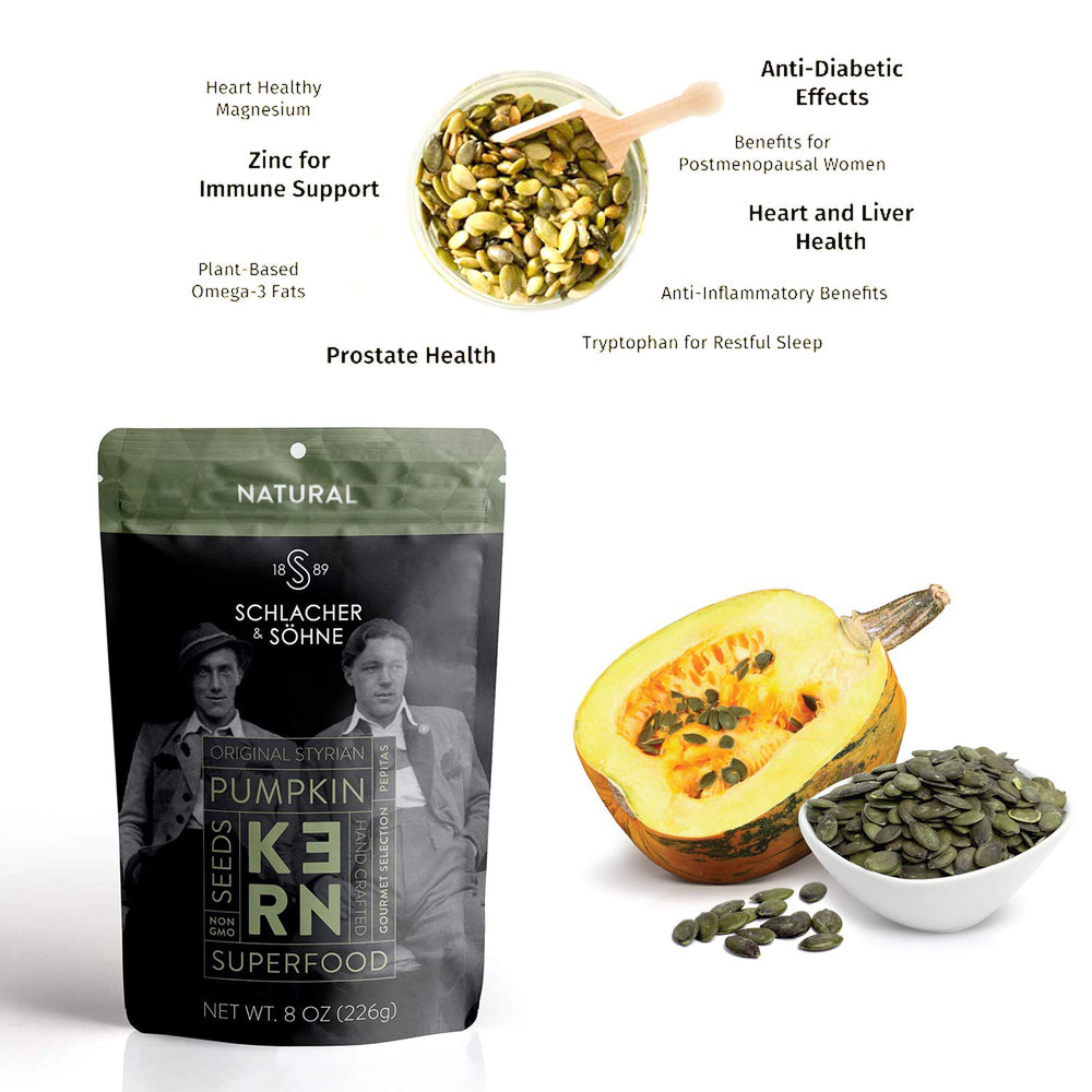 styrian pumpkin seeds for planting Schlacher & Söhne Styrian Pumpkin Seeds, 100% Pure & Natura